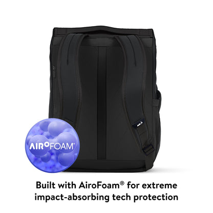 Flap Backpack with AiroFoam® - Midnight