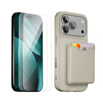 Stone Protective Case, Screen Protector and Card Wallet - Apple Starter Kit